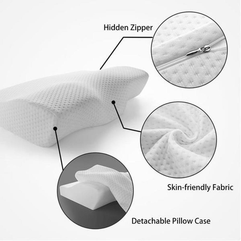 Gối Cao Su Latex Thư Giãn Cột Sống Chăm Sóc Sức Khỏe Sự Bảo Vệ