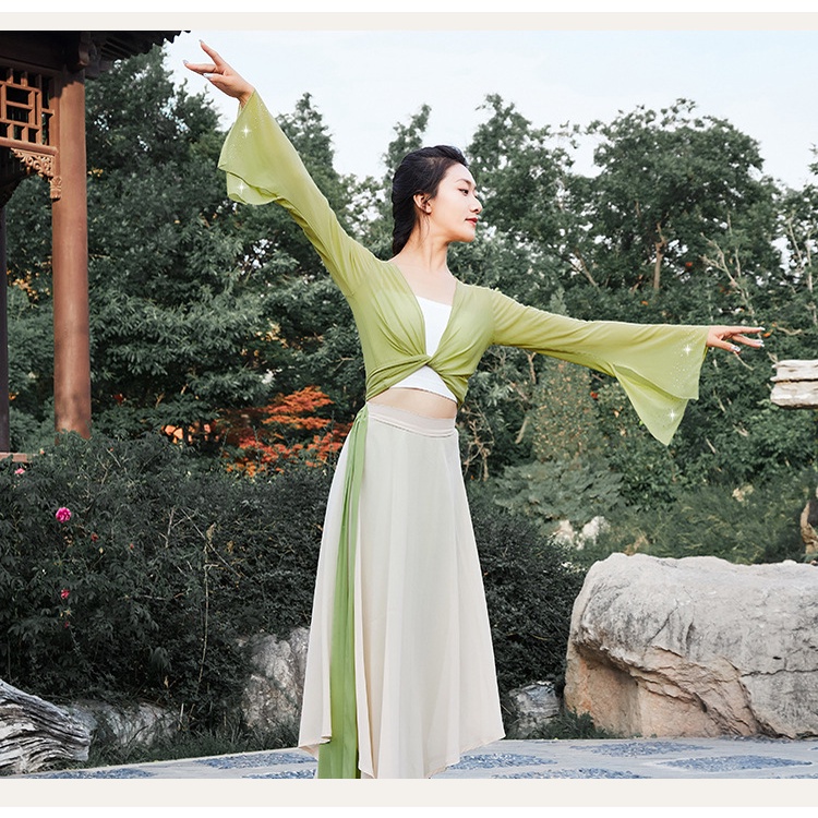 Áo múa nhiều màu buộc nhiều kiểu CÓ VIDEO