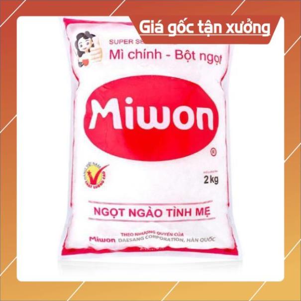 [ICLN9 giảm 5K cho đơn hàng 50k]  MÌ CHÍNH MIWON 2kg cánh L thùng 6 gói