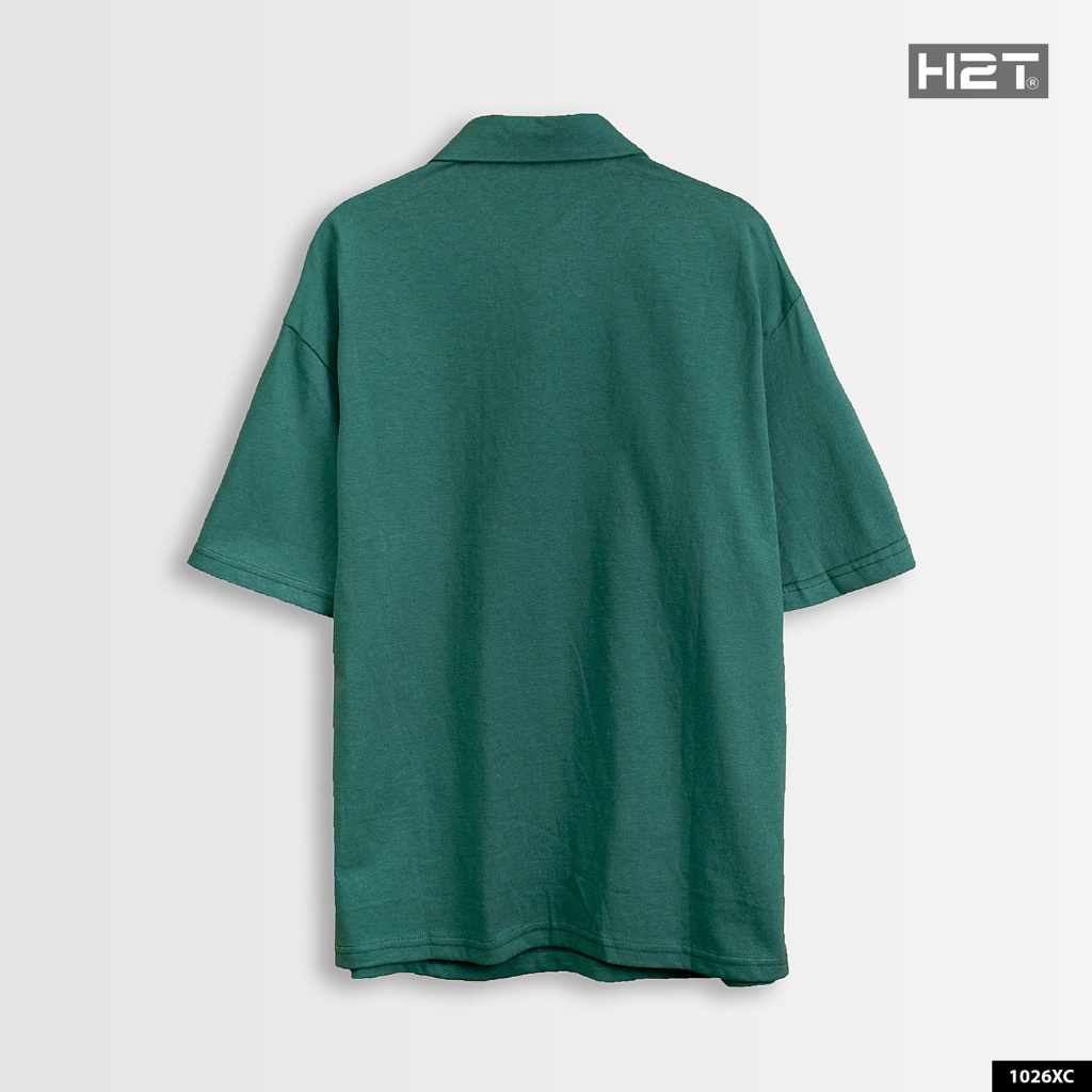Áo Polo Nam H2T Kiểu Dáng Regular Fit, Trẻ Trung, Mặc Thoải Mái Và Dễ Chịu, Phối Layers Ở Trụ Áo Và Thân Áo 1206