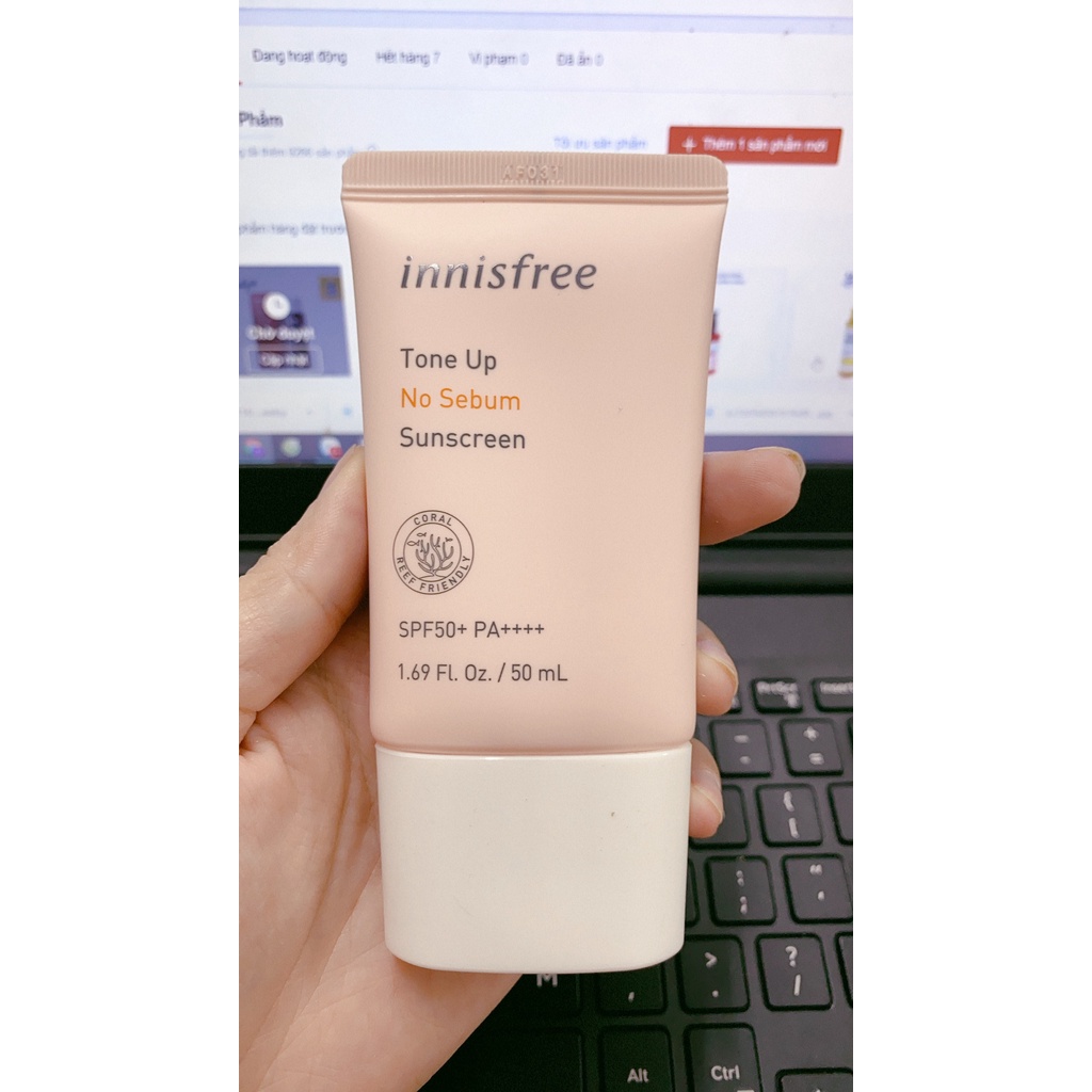 Kem chống nắng Innisfree No Sebum