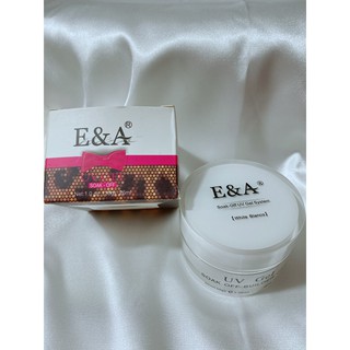 Gel đắp móng E&A màu trắng 30gr