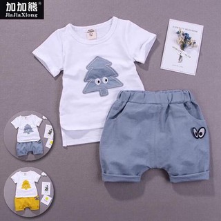 COMBO 3 BỘ CỘC TAY BÉ TRAI