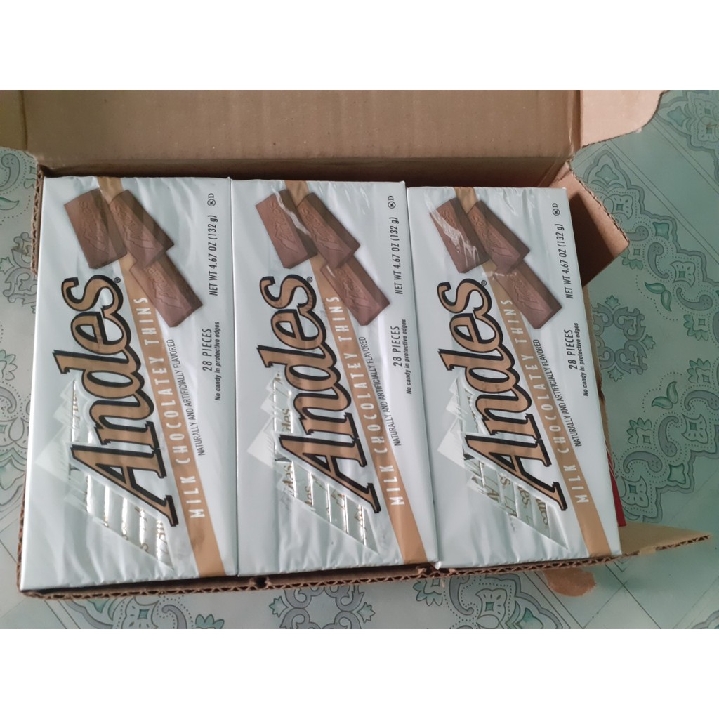 Socola andes Mỹ 7 vị khác nhau