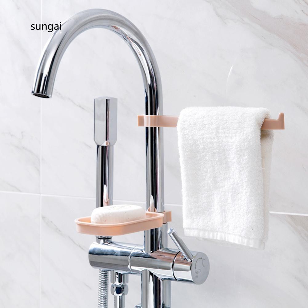Bộ Khay Để Dụng Cụ Rửa Chén Gắn Vòi Nước Tiện Lợi | BigBuy360 - bigbuy360.vn
