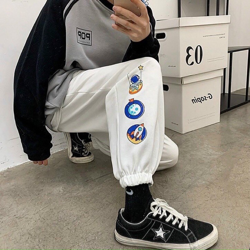 JOGGER SPACE - QUẦN JOGGER IN HÌNH VŨ TRỤ UNISEX