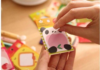 giấy note hình thú siêu cute