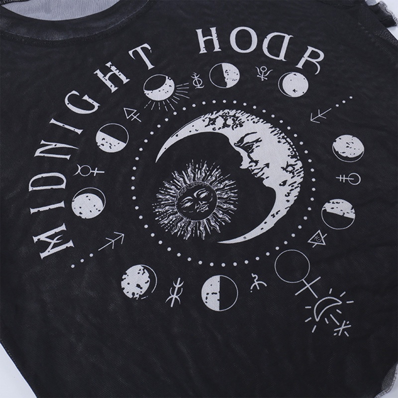 Áo Thun Tay Ngắn Phối Lưới Thời Trang Mùa Hè Quyến Rũ Cho Nữ