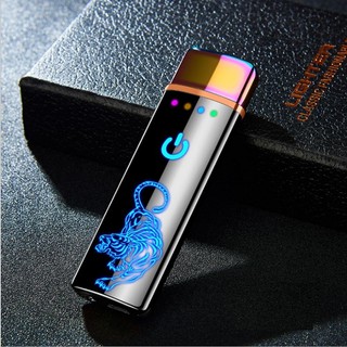 ( Giảm Giá Lớn ) Bật Lửa Lighter Cảm Ứng Vân Tay In Họa Tiết Cực Đẹp, Bật Lửa  3D Cực Độc Đáo, Bật Lửa Hình, Bật Lửa