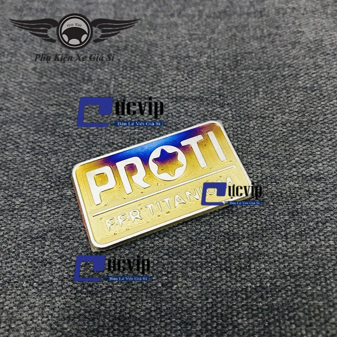 Gắn Cho Mọi Loại Xe - Tem Logo Titan Nhiều Thương Hiệu