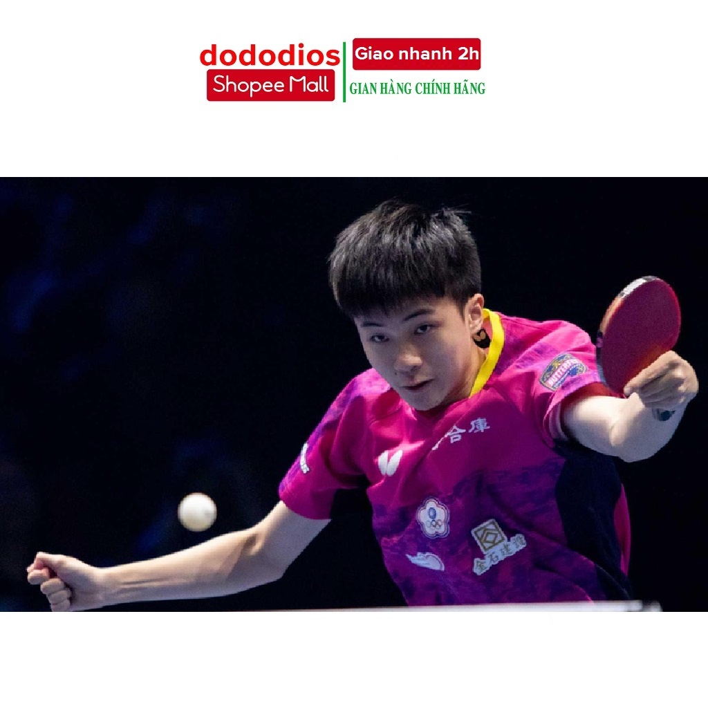 Bộ 2 vợt bóng bàn tặng kèm 3 bóng DODODIOS, cốt vợt 7 lớp, mặt mút đàn hồi, chất lượng đạt chuẩn CHÍNH HÃNG