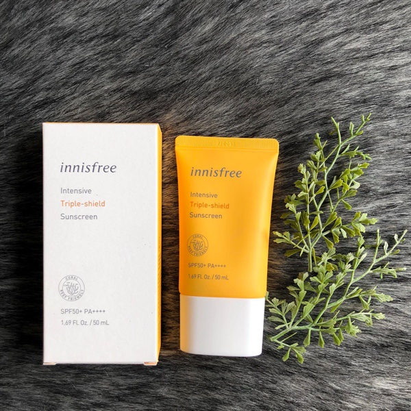 Kem chống nắng Innisfree triple shield 2020