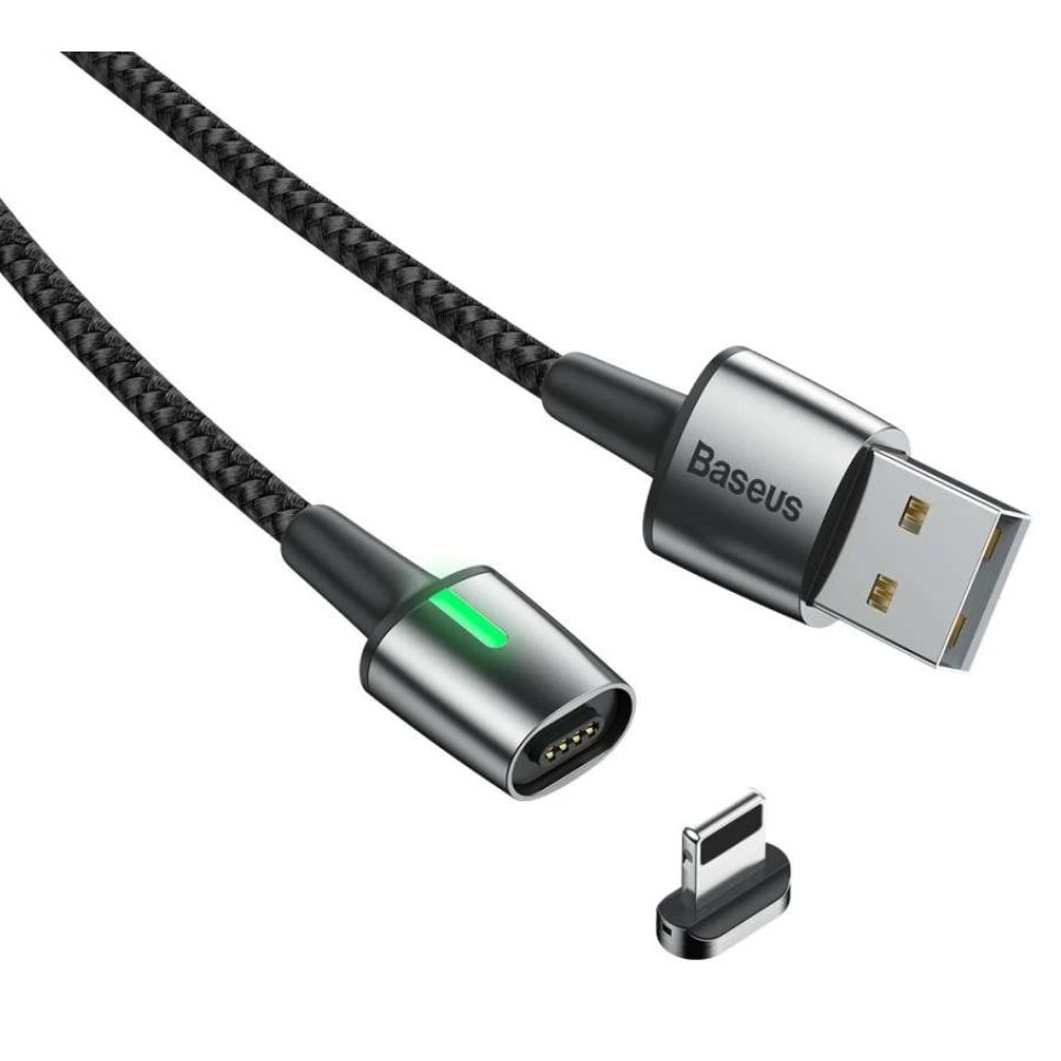 Cáp nam châm iPhone BASEUS Zinc Magnetic Cable USB For iP