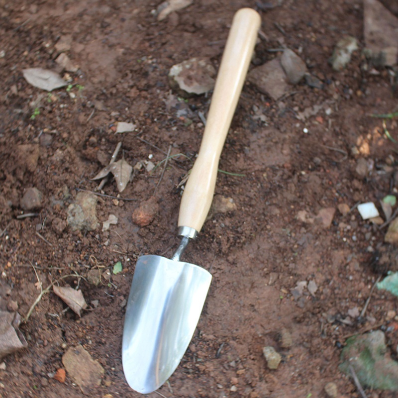 Xẻng Làm Vườn Bằng Thép Không Gỉ Chất Lượng Cao