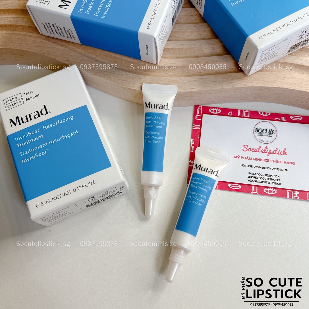 Mini 5ml - Kem dưỡng Murad InvisiScar Resurfacing Treatment Fullsize