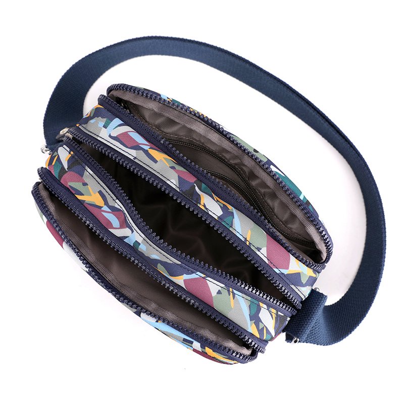 Túi Xách Vải Nhiều Ngăn Cỡ Lớn In Họa Tiết Xinh Xắn Cho Nữ