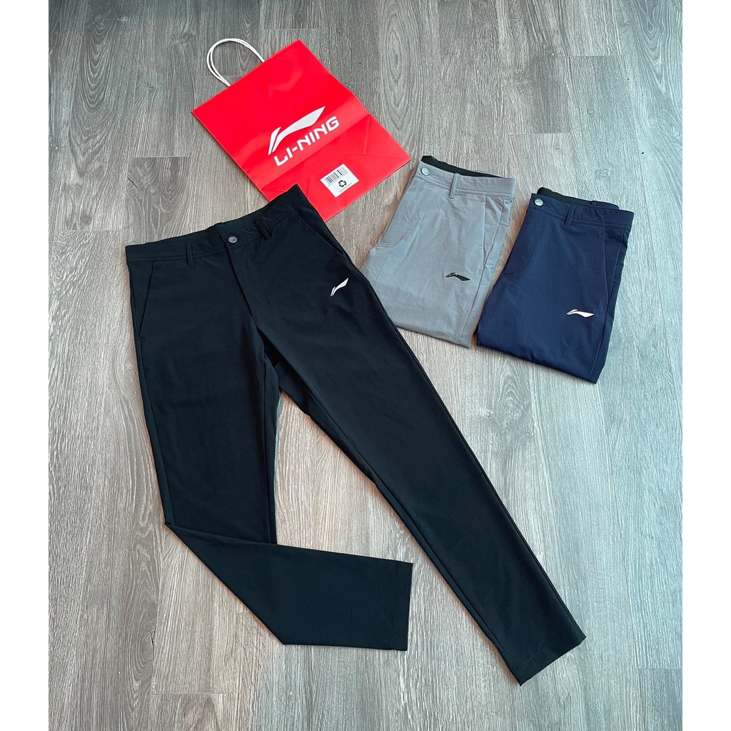 Quần Golf Li-Ning Chất gió pha Spandex hàng chuẩn