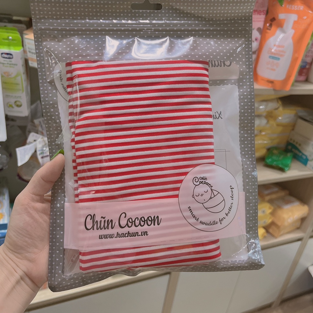 HÀNG CHÍNH HÃNG Quấn Chũn Cocoon [Giúp bé ngủ sâu giấc không giật mình]