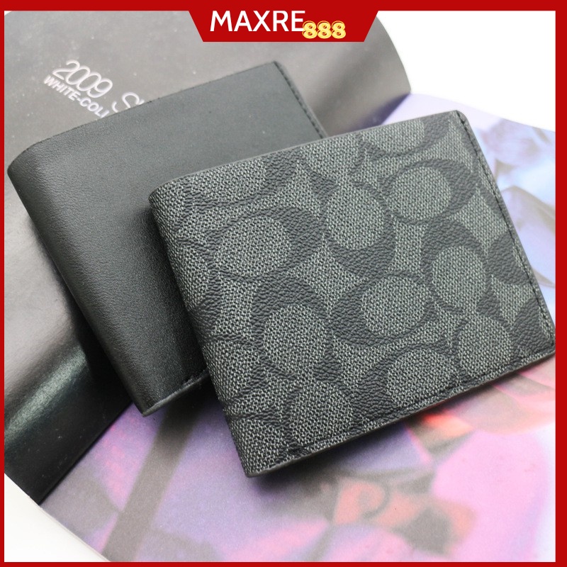 Bóp ví nam mini gấp gọn thời trang Hàn Quốc sang trọng, chất liệu cao cấp bền đẹp