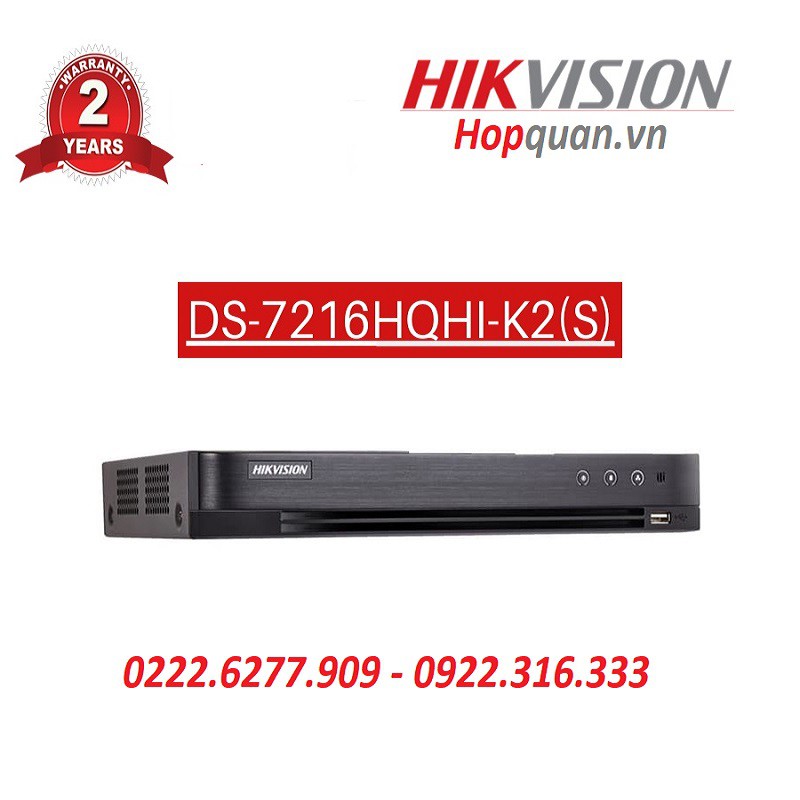 Đầu ghi Camera HIKVISION DS-7216HQHI-K2(S)