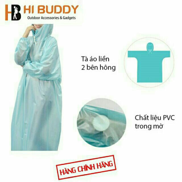 Áo mưa bít chấm bi nhựa dẻo - bền
