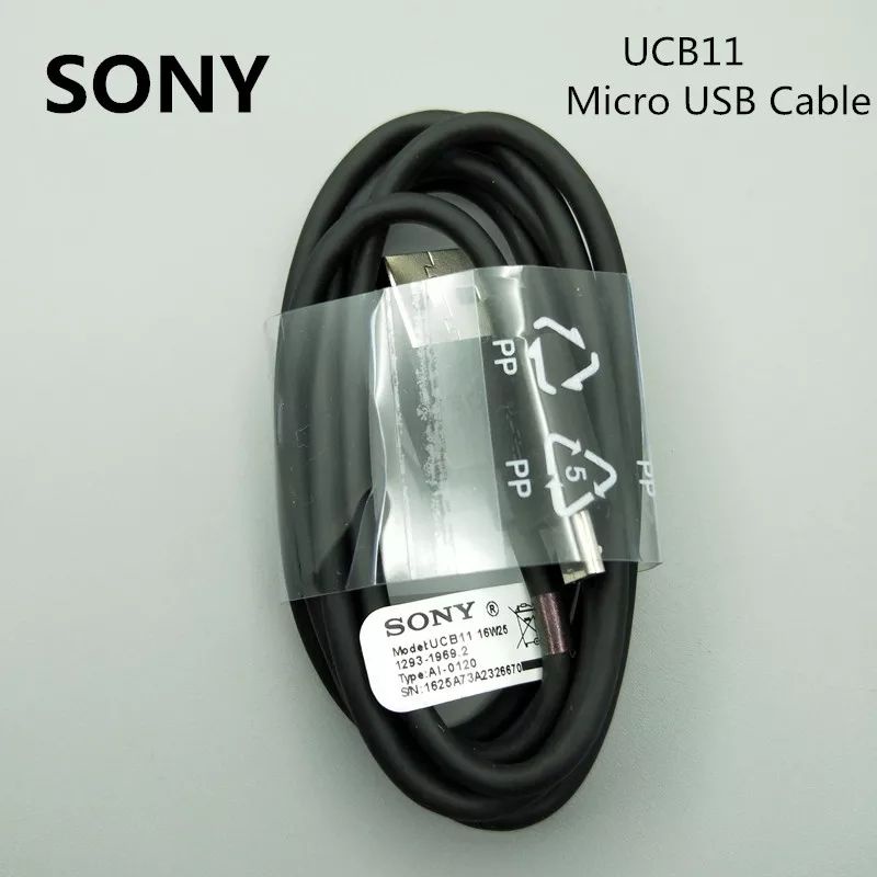 Hàng Chính Hãng Sony Sạc Nhanh Micro USB 100 Cm UCB11 Dòng Dữ Liệu Cho Xperia Z5 Cao Cấp Z4 Z3 Z2 Z1 mini XZ3 Xa Ultra