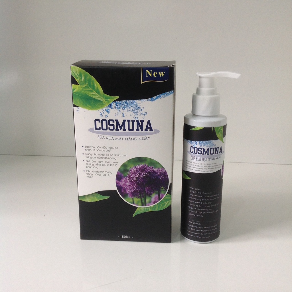 Sữa rửa mặt trà xanh Collagen vitamin e dùng rửa mặt hàng ngày thích hợp cho mọi loại da kể cả da khô nhạy cảm mụn nam