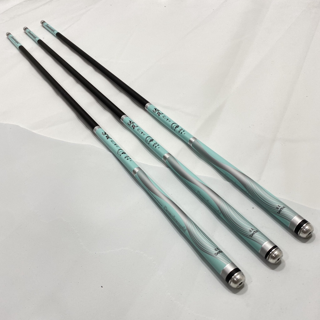Cần Câu Tay Bạo Lực Dawa Chuangshi 6H - Cần Câu Tay cao cấp - Thân Xoắn Carbon X - Độ Cứng 6H CD-08