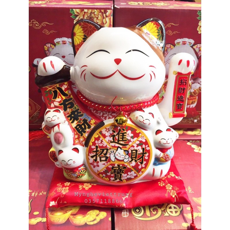 Mèo Thần Tài 20Cm May Mắn