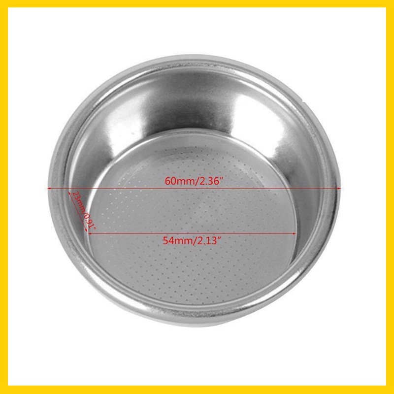 Giỏ lọc 54mm dành cho máy Breville, Gaggia Gran, Staresso Mirage,La Spaziale S2 EK2