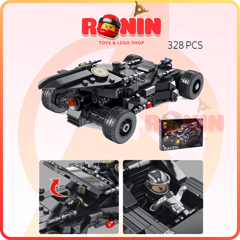 Bộ Đồ Chơi Lắp Ráp Bat*an: Siêu Xe Của Người Dơi Batmobile