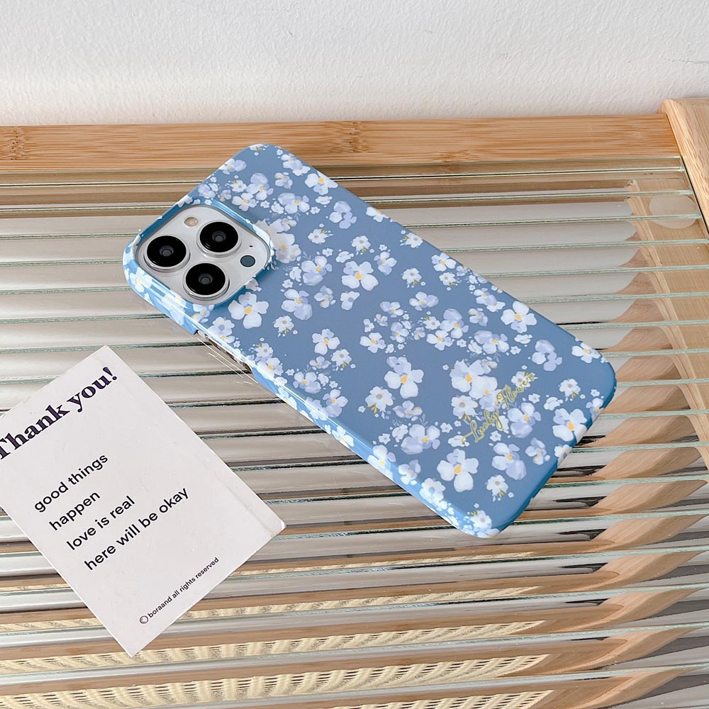 Ốp Điện Thoại Cứng Họa Tiết Hoa Cho iPhone 11 11ProMax 12 12Pro 12ProMax 13 13Pro 13ProMax 14 14Pro 14Plus 14ProMax