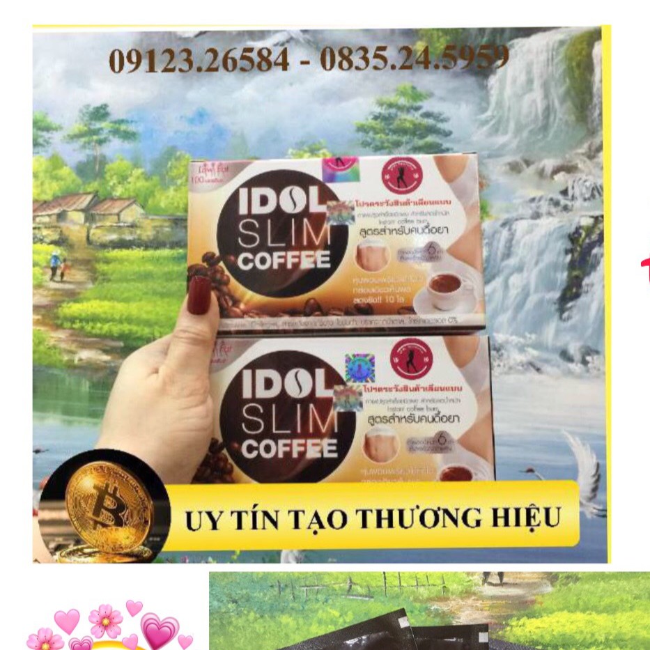 Cà phê Idol Slim Coffee - (Hộp 10gói x 15g) - Thymozin405