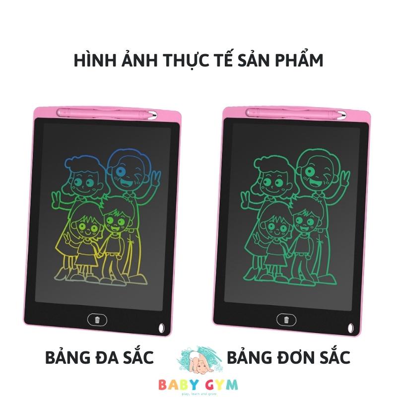 Bảng vẽ điện tử LCD cao cấp, tiện lợi BABYGYM Bảng viết tự xóa thông minh cho bé từ 3 tuổi thỏa sức sáng tạo