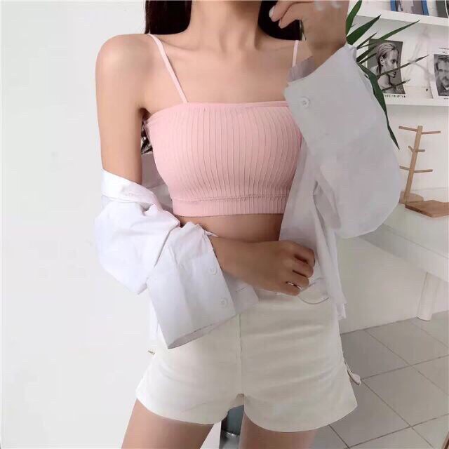 Áo Bra Quây Cotton Cho Bạn Gái 4 Màu giá tốt