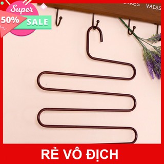 Combo 3 móc treo quần 5 tầng tiện dụng tiện lợi