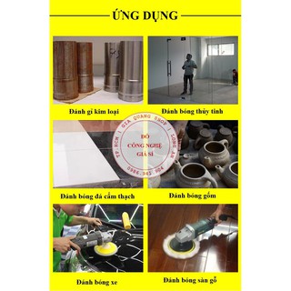 Đá len đánh bóng
