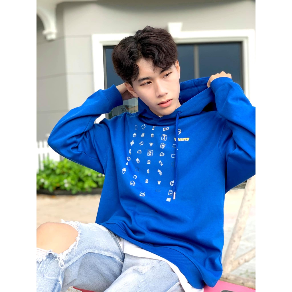 Áo khoác hoodie levents space galaxy Áo nỉ hoodie màu xanh full tag | BigBuy360 - bigbuy360.vn