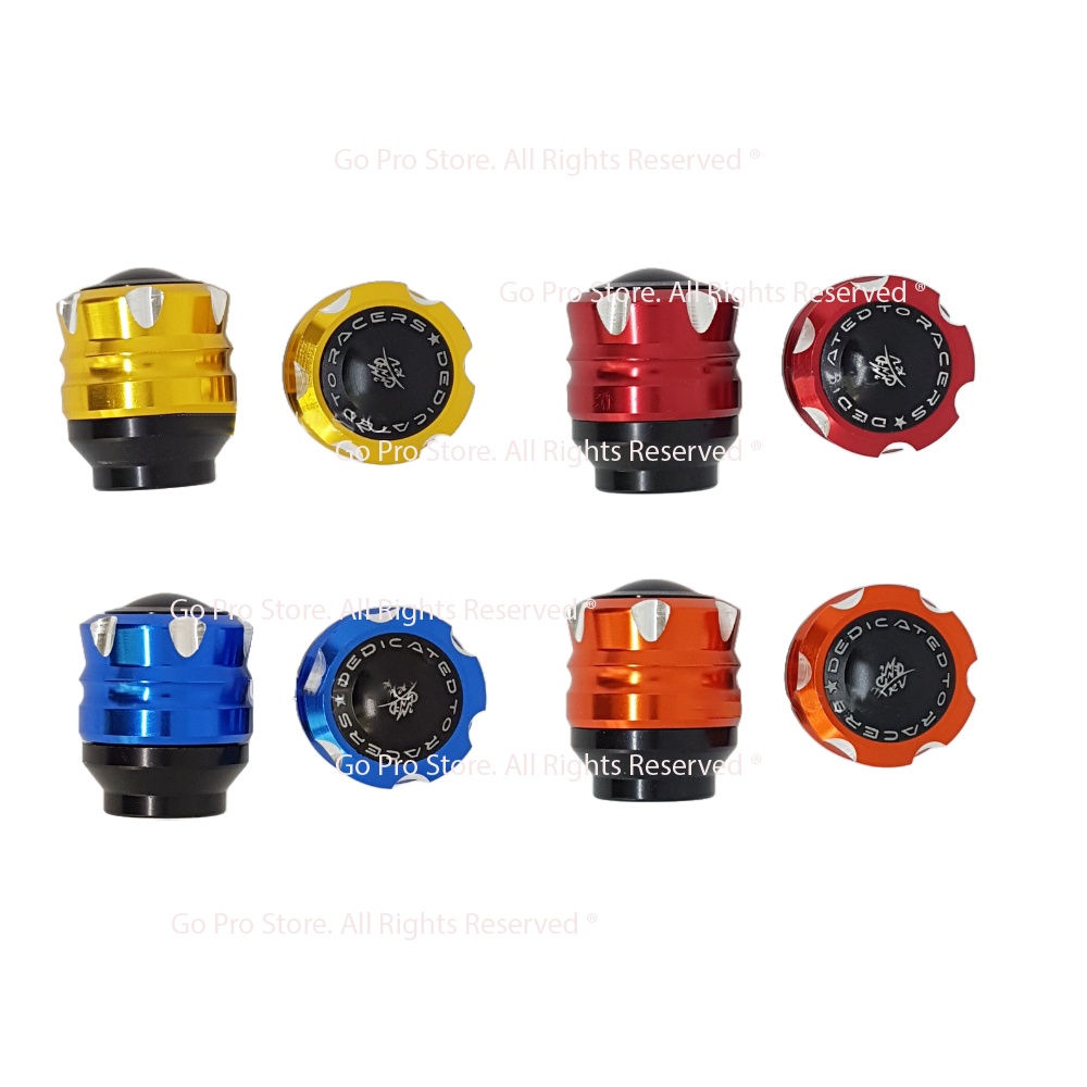 Bộ Gù Chống Đổ Trước Nhôm Có Nắp Đậy Gắng Xe Máy