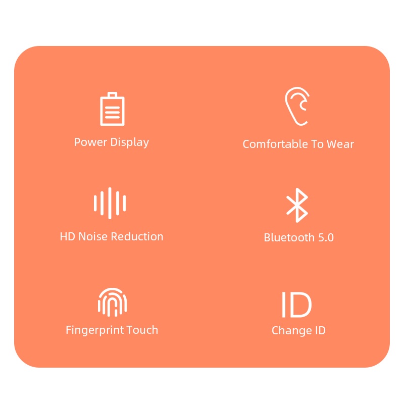 Tai Nghe Bluetooth 5.0 Không Dây Có Mic Pro 6 TWS
