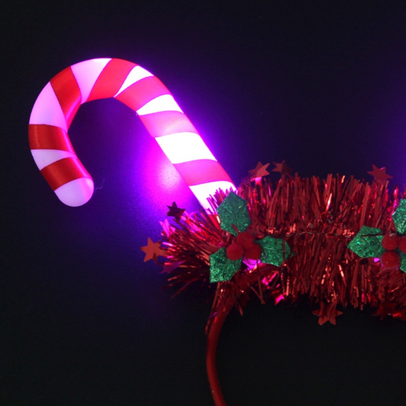 Cài Tóc Phong Cách Giáng Sinh Có Đèn Led Độc Đáo