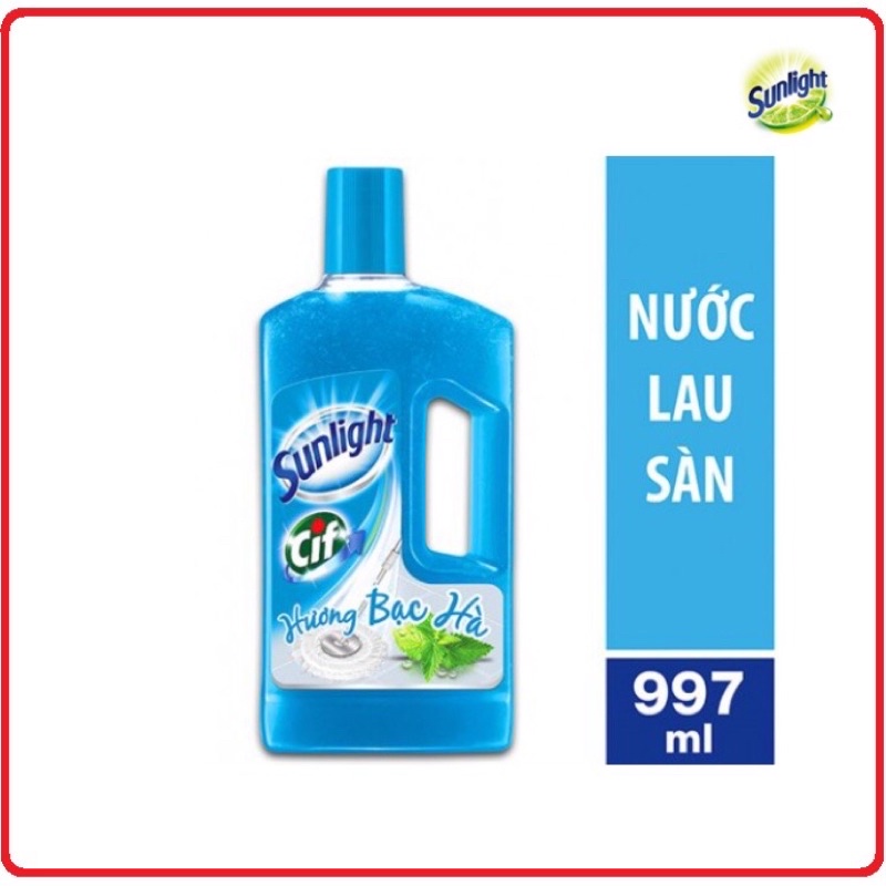 Nước Lau Sàn Sunlight 1kg/chai
