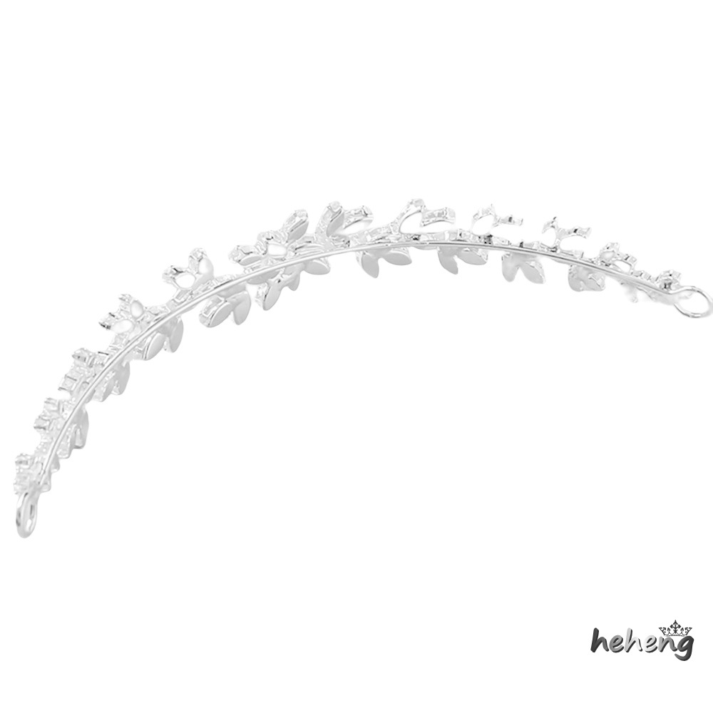 Băng Đô Hợp Kim Đính Đá Không Gây Dị Ứng Dùng Để Hóa Trang Tiệc Cưới