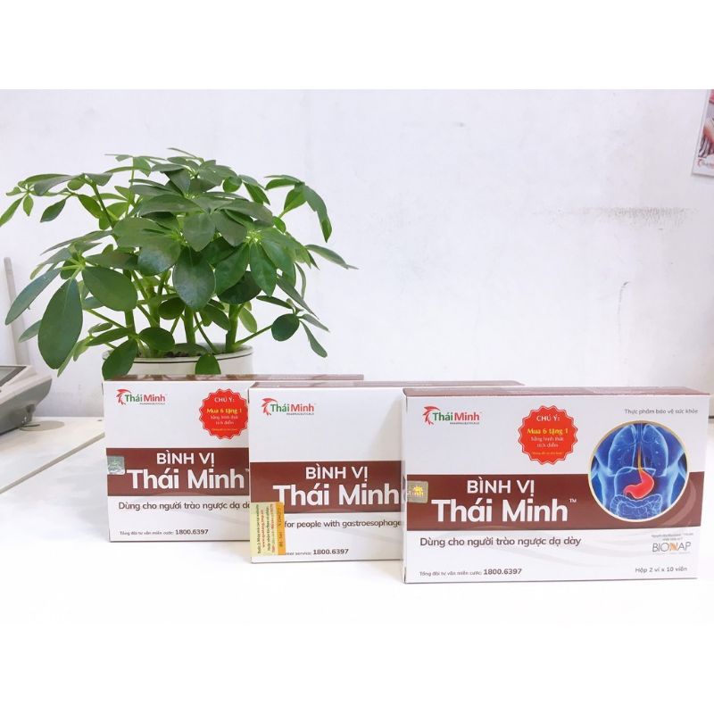 BÌNH VỊ THÁI MINH mua 6 tặng 1 bằng tem cào tích điểm