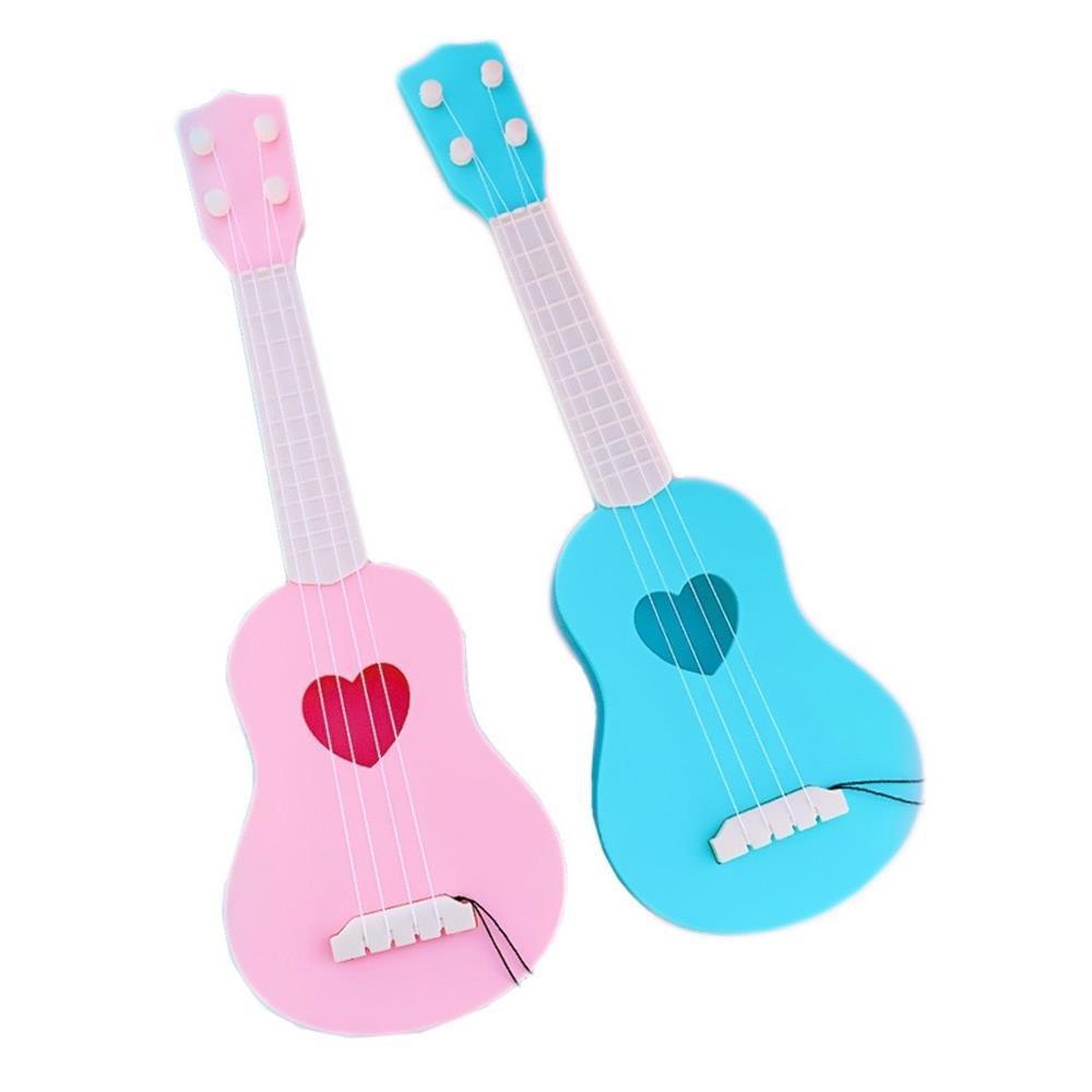 Đồ chơi trẻ em guitar cho Douyin.com Red girl mini ukulele boy nhạc cụ mô phỏng violin