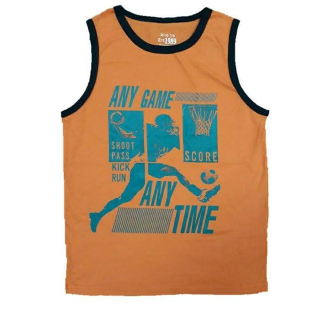 Áo ba lỗ bé trai Place xuất dư