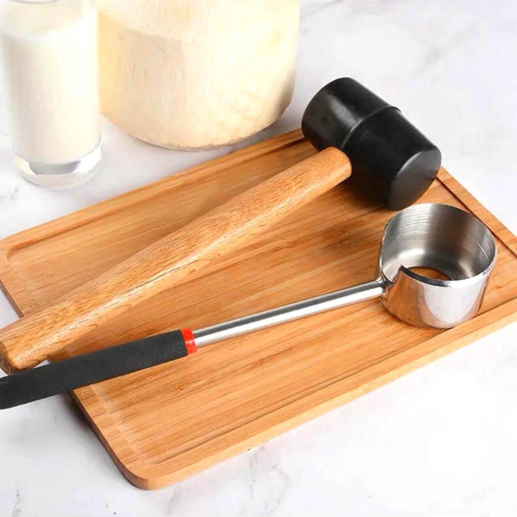 Dụng Cụ Khui Dừa N1N Bằng Inox Chuyên Dụng Cho Nhà Bếp