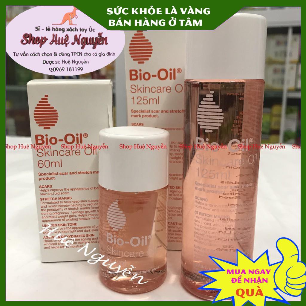 Tinh Dầu Bio-Oil Mờ Sẹo Và Giảm Rạn Da (25ml, 60ml,125ml, 200ml)