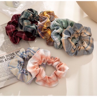 Cột tóc vải Scrunchies phong cách Hàn Quốc