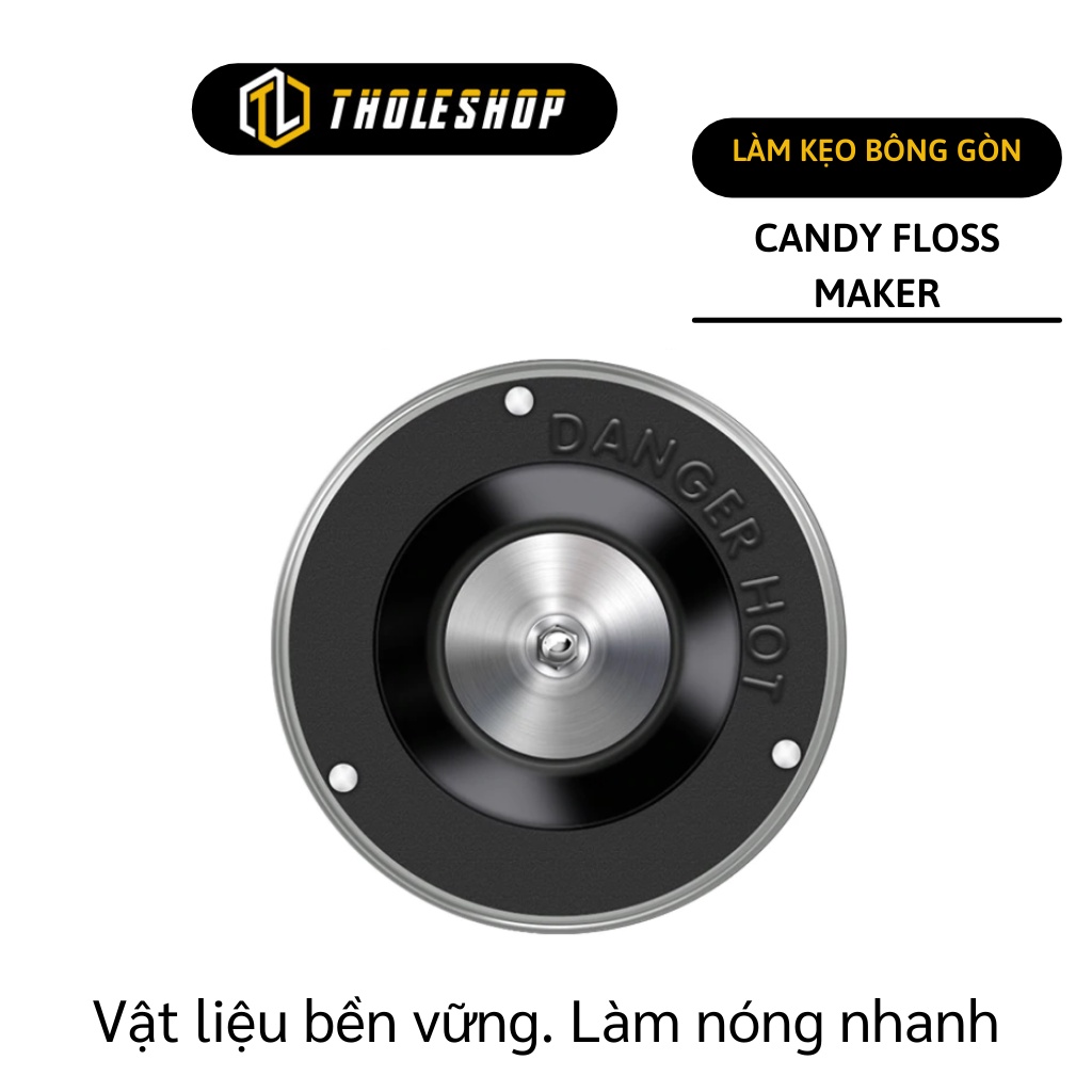 Máy làm kẹo bông gòn Candy Floss Maker CL-1288 tại nhà an toàn, tiện lợi, tiết kiệm thời gian màu ngẫu nhiên 2309